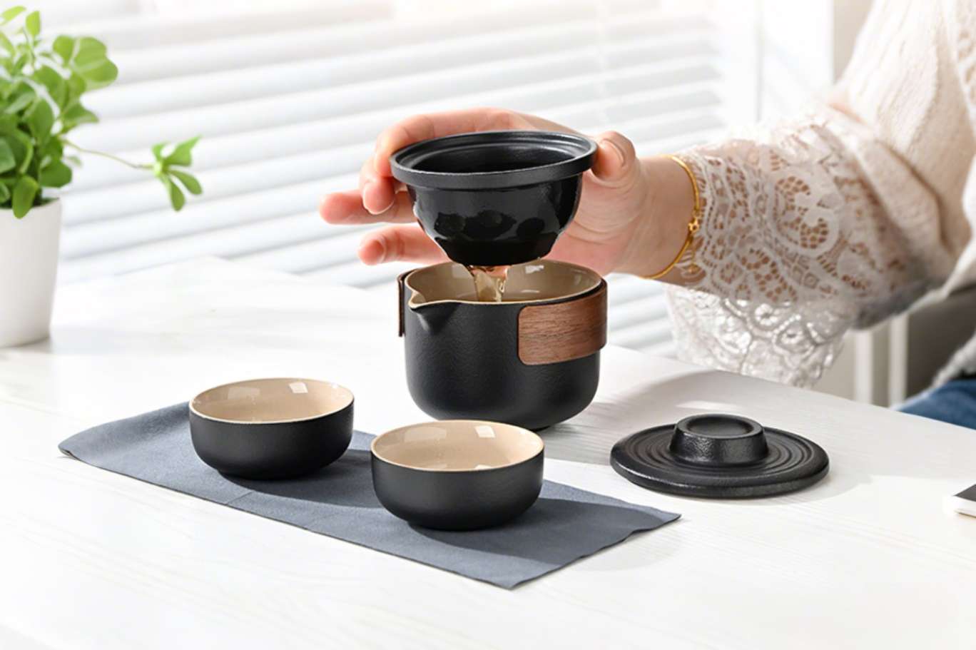 Eternal Flow Travel Tea Set