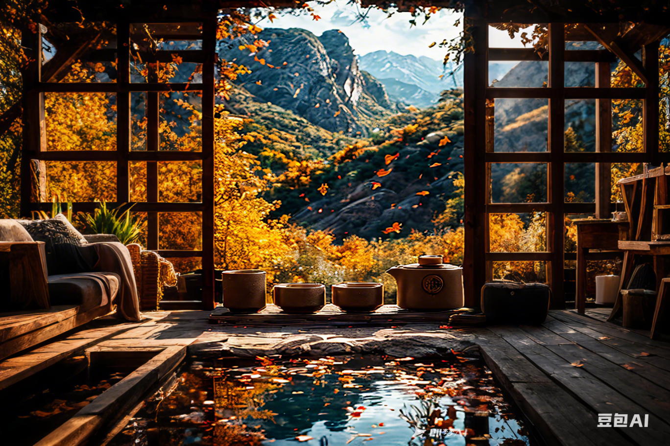 Crescent Spring Travel Tea Set