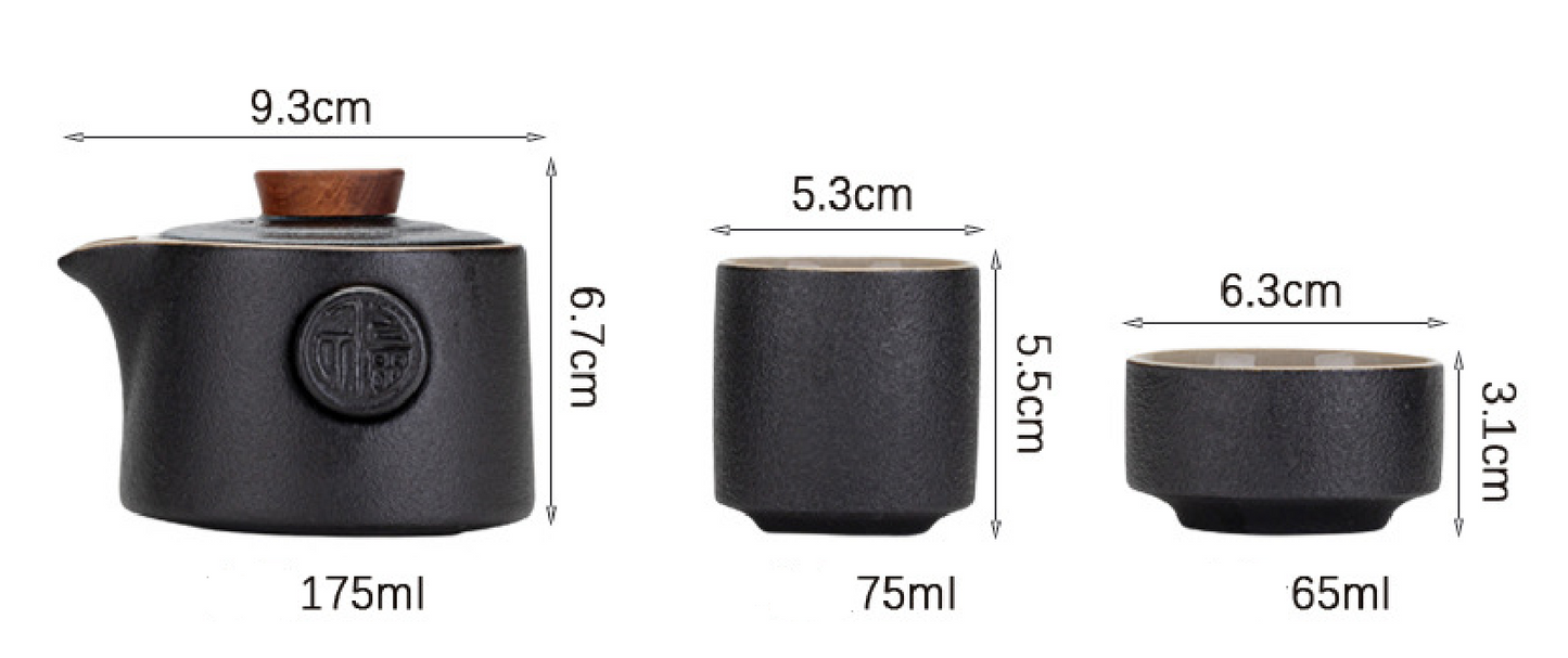 Crescent Spring Travel Tea Set