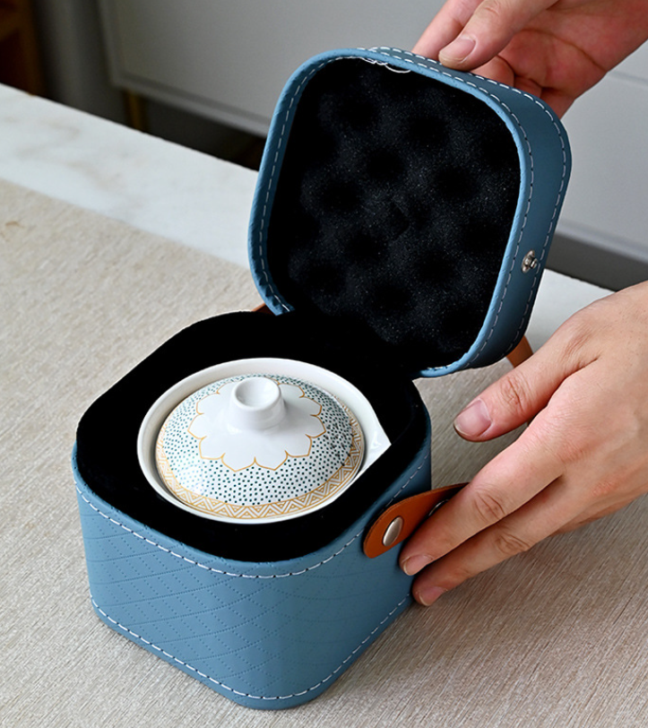 Lotus Reverie Travel Tea Set