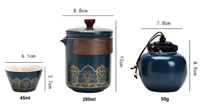 Sacred Lotus Tea Companion Set